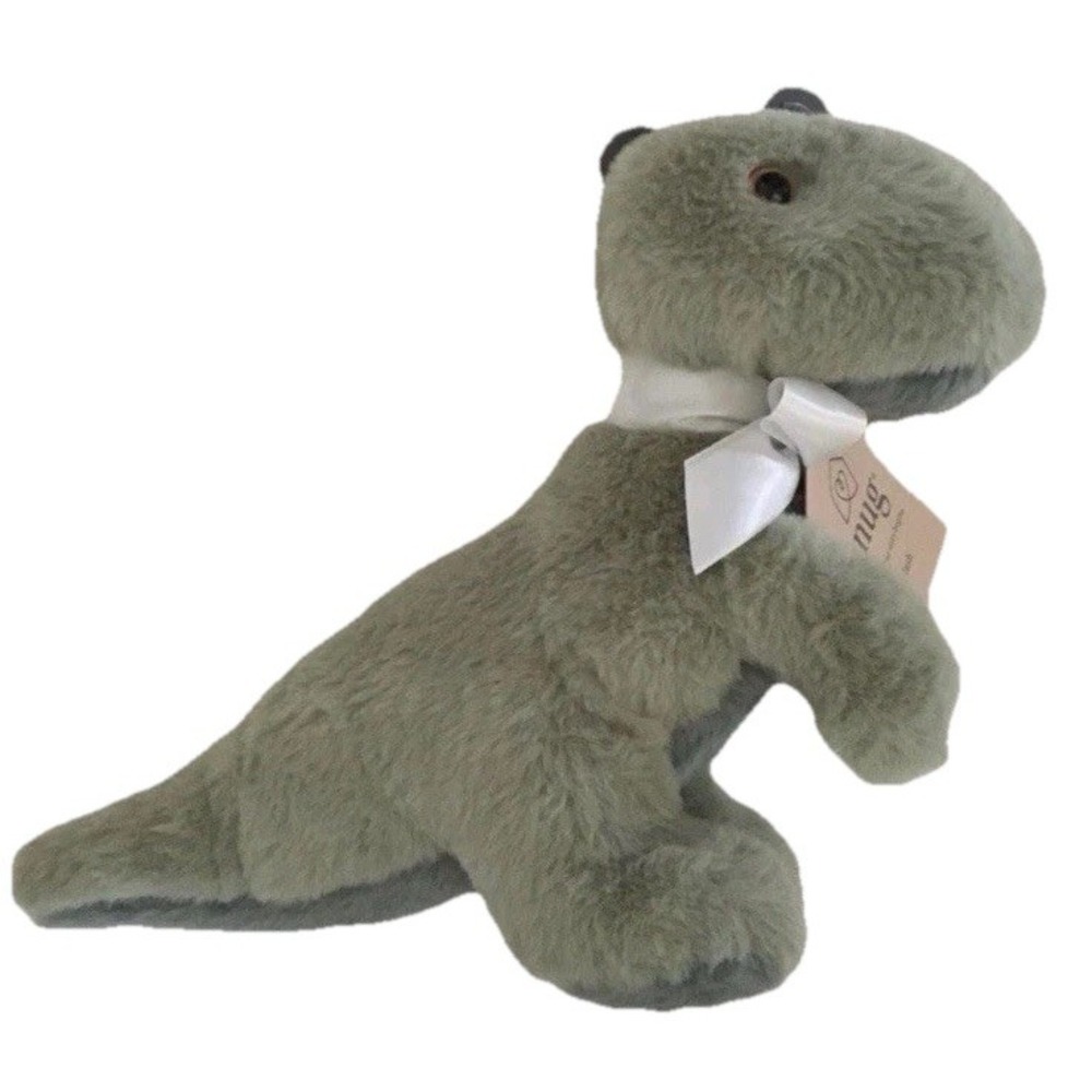 Snug Baby Boy Green Dinosaur Cuddle Lovey Plush Toddler Stuffed Animal Toy NEW